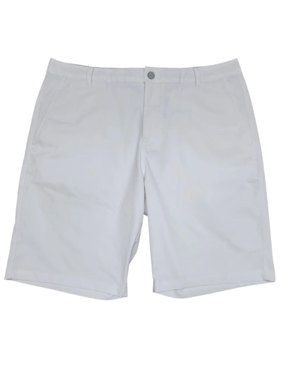 PUMA Way 1 Men's White Golf Flat Front Shirt Gripper Shorts Size 36 Inseam10